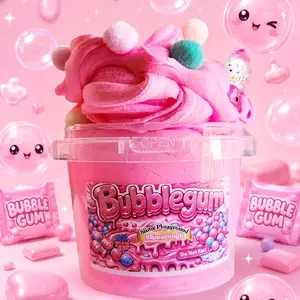 Bubblegum Slimedough Slime - 10 oz Bucket - Non-Sticky - Sensory