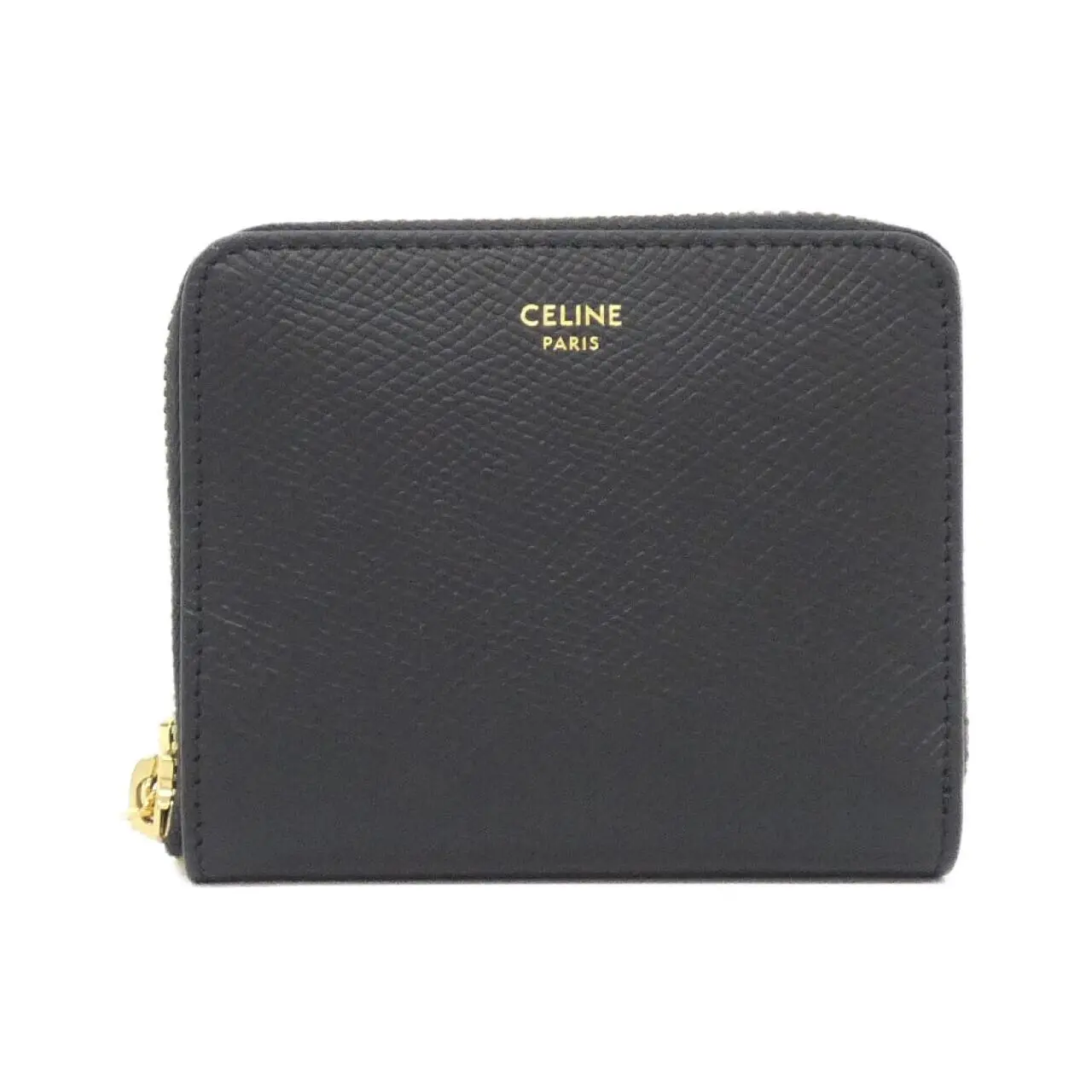 Pre-owned Celine Calfskin Small Leather Goods Calf Wallet
