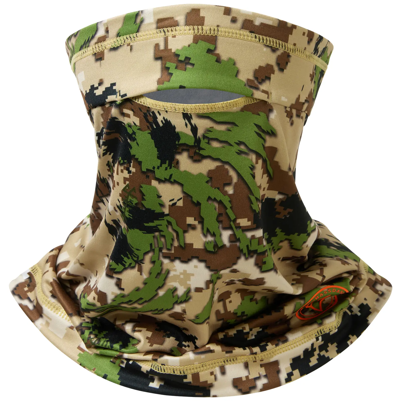 BASSDASH Fleece Neck Gaiter with Nose Hole Winter Face Mask for Men Women Windproof Scarf for Fishing Hunting Skiing