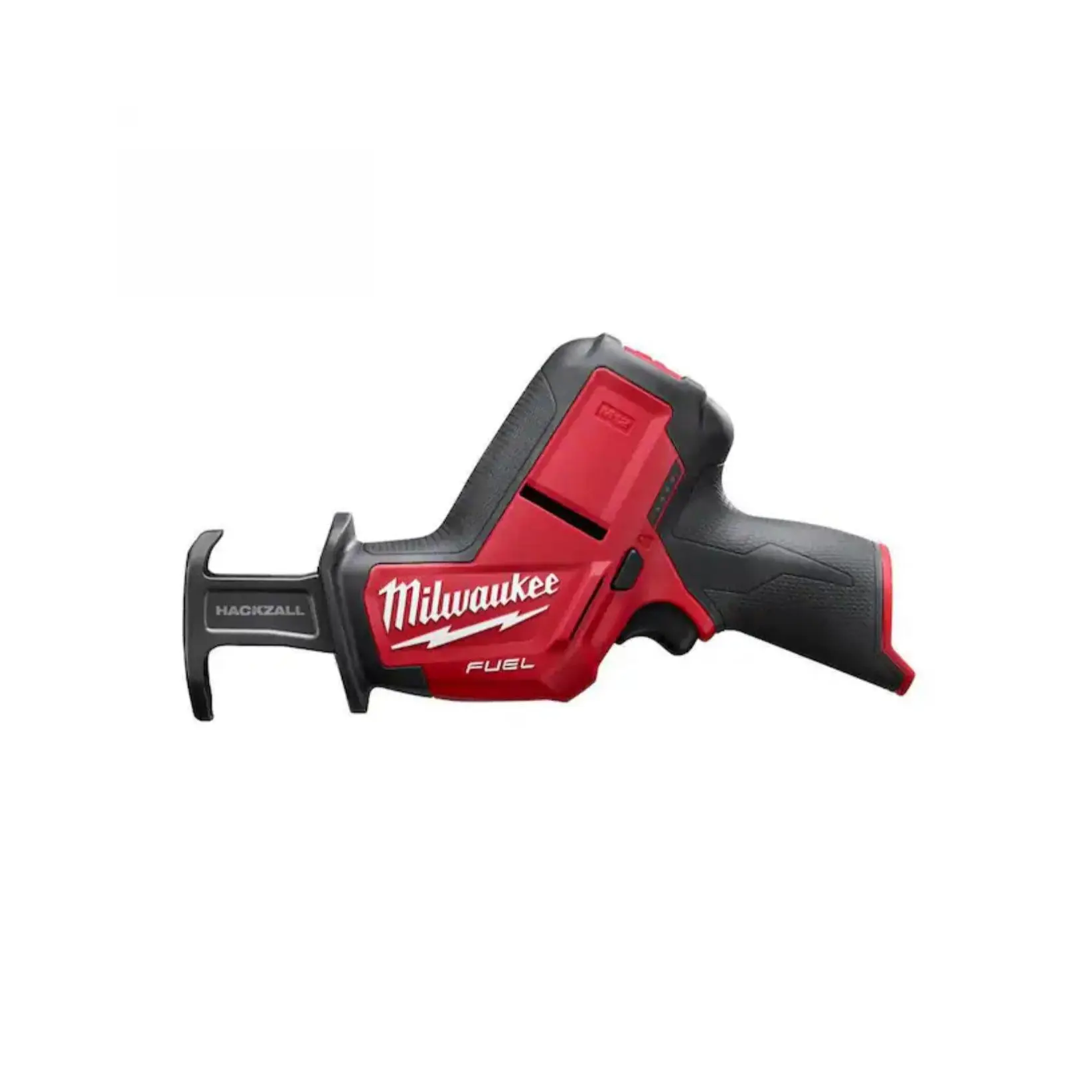 Milwaukee M12 Fuel HACKZALL Reciprocating Saw (2520-20) - Cordless Power Tool, Cordless Cutting Machine, Lightweight 1-Handed Design, 70% Faster Cutting, 4x More Run-Time for Fiberglass, All M12 Chargers Compatible, 6x Longer Tool Life, Fiber Glass