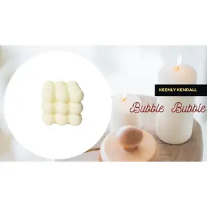 Bubble Cube Candle