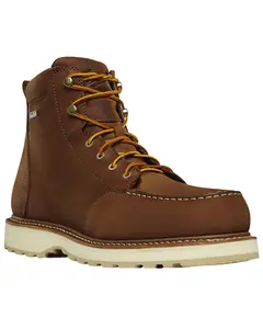 Danner Men's Cedar River 6" Moc Waterproof Work Boot Aluminum Toe - 14301