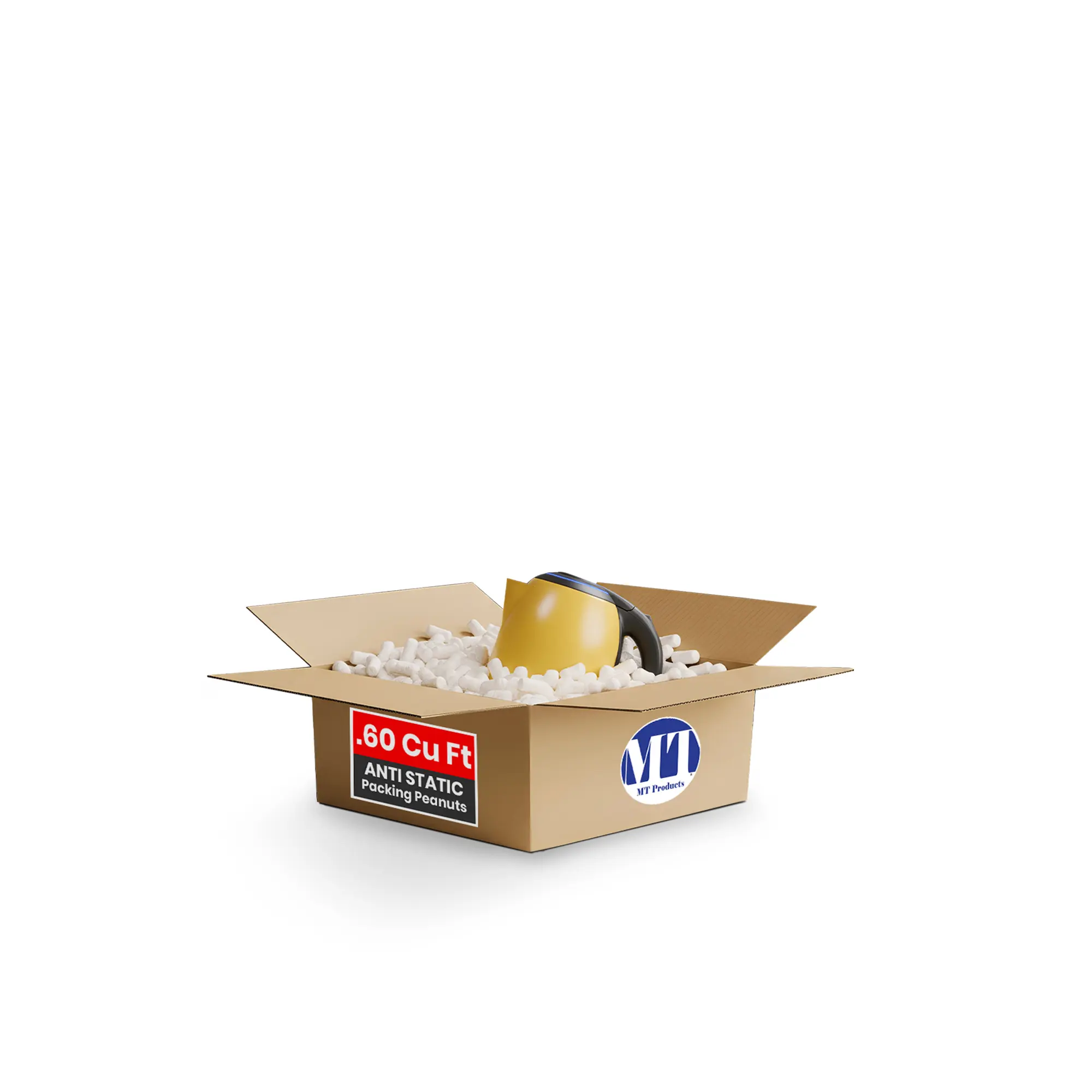 MT Products Recyclable EPS Cushioning Packing Peanuts, Bulk Pack for Shipping (Computers & Office Equipment, Office Stationery & Supplies, Gifts & Wrapping)