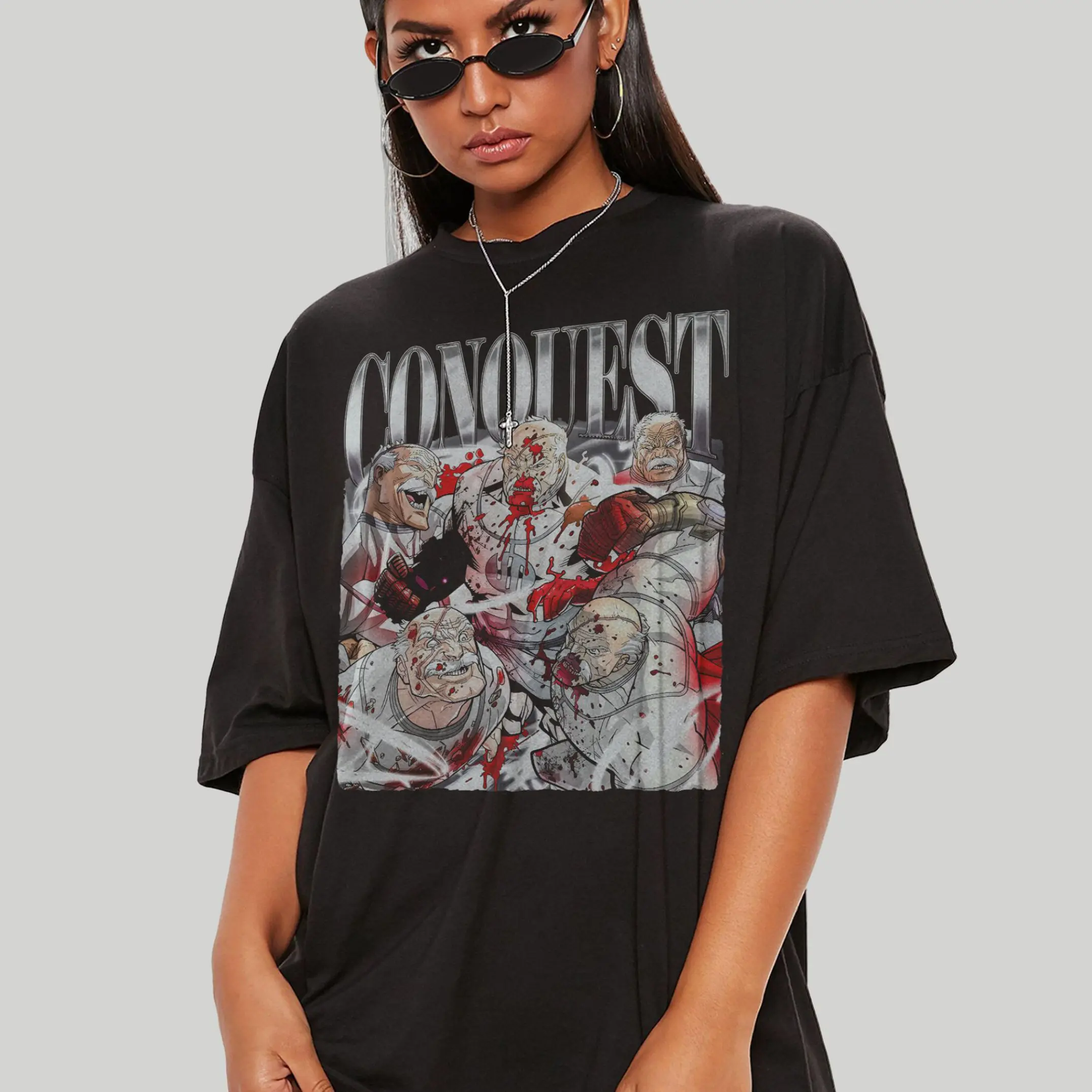 Conquest Bootleg Shirt, Invincible Character New Season T-Shirt, Gift For Fan, A01