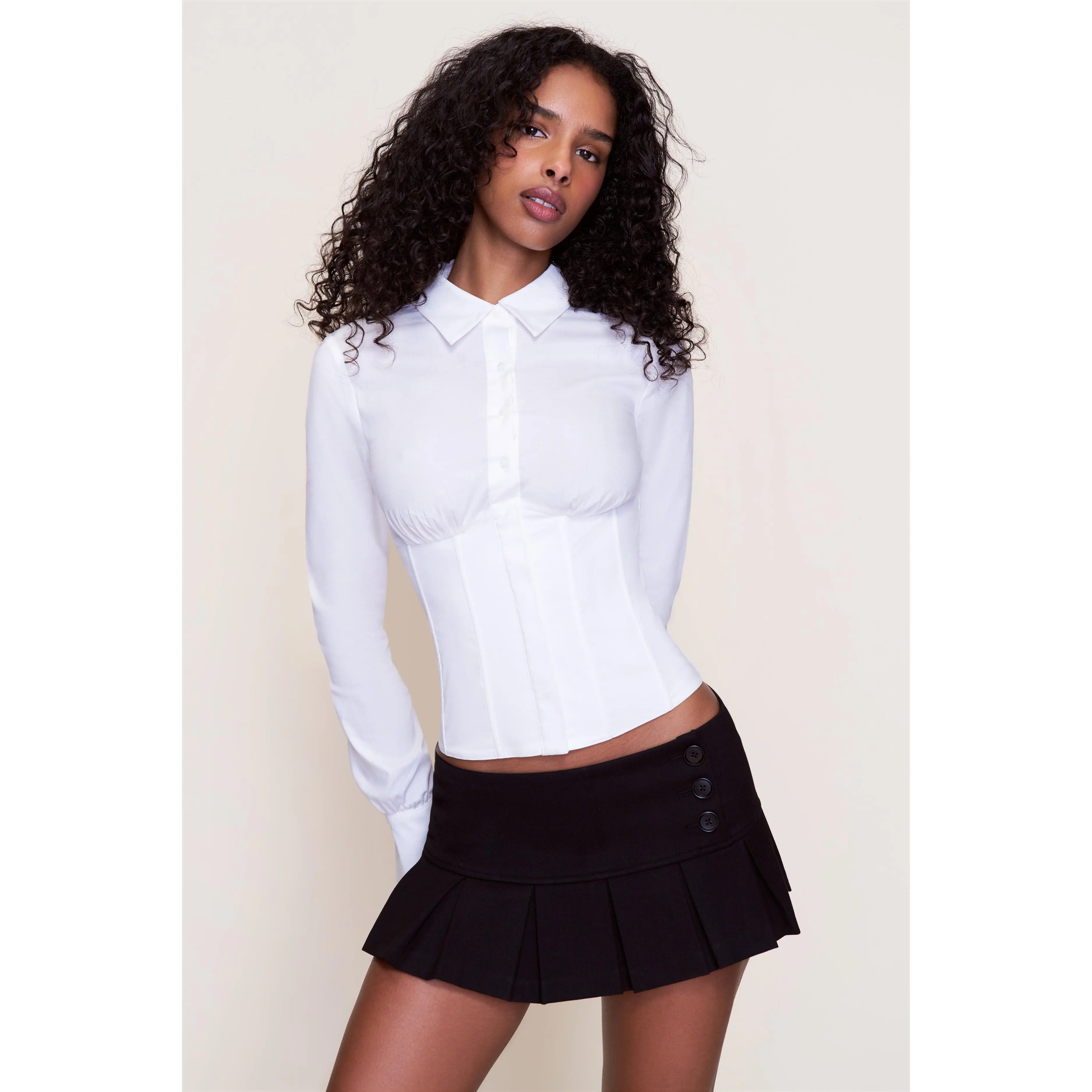Tailored Corset Long Sleeve