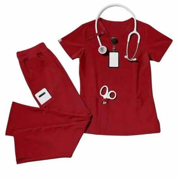 Non-Transparent Scrubs for Medical Professionals - Comfortable, Breathable, Lightweight Workwear