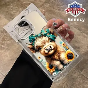 Phone Case for iPhone 15 16 14 Pro Max 13 12 11 XR XS Plus E Green Bow Animal  Pattern Anti-Scratch Shockproof Pocket-Friendly durable Cover Cellphone Protective