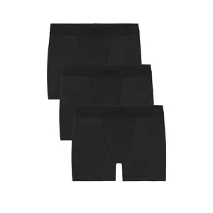 SKIMS Cotton 3" Boxer Brief 3-Pack in Onyx