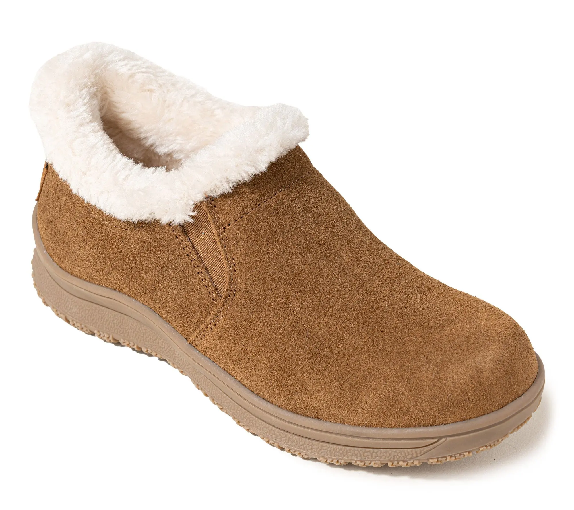 Minnetonka Women's Eagan Twin Gore Suede Ankle Boots