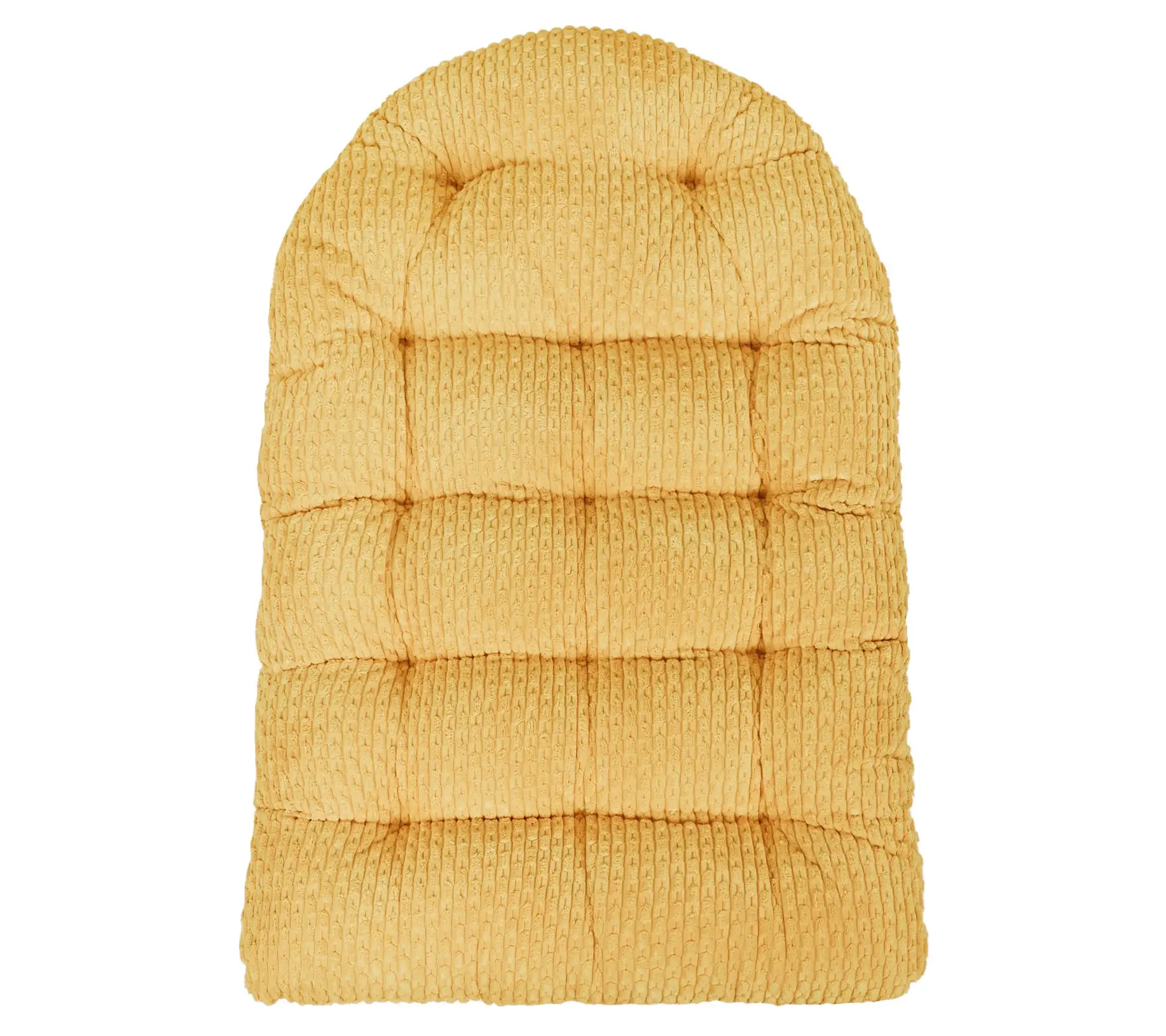 Sorra Home Indoor  Corduroy 44" Egg Chair Cushion