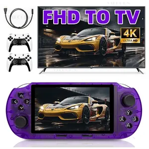 Upgraded Sf3000HD Retro Handheld Game Player with 4.5 Inch IPS Screen, over 20000 Games Including Ps1 Gba Sfc, Portable Gaming Console