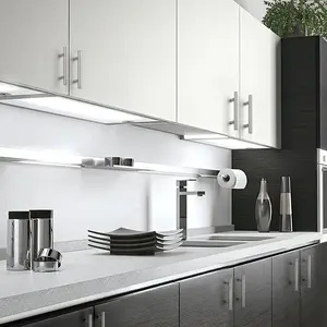 20pcs Stainless Steel Cabinet Handles - T-shaped Drawer Pulls, 150mm Furniture Handles, Modern Style Cabinet Hardware, Ergonomic Design, Suitablefor Kitchen, Office and Commercial Use, Corrosion Resistant, Furniture Handle Upgrade, Drawer Pull Replacement