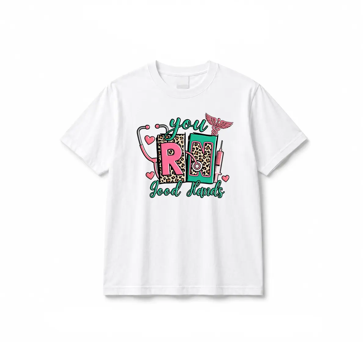 You RN Good Hands T-shirt, Nurse, Nursing, Nursing Student Gift, RN Shirt, Shirt for Nurse