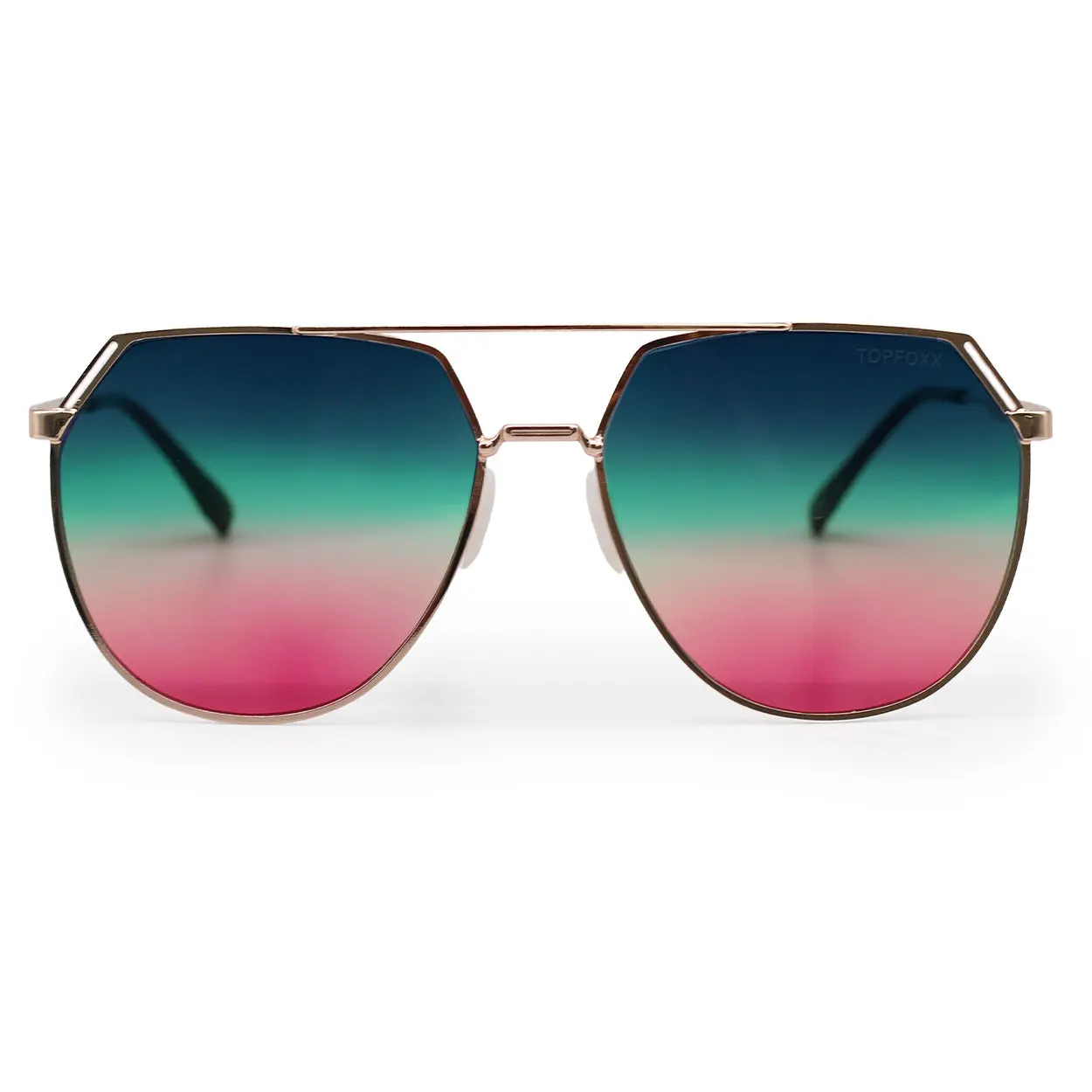 Farrah - Pride - Tangle Free Aviator Sunglasses - Certified Shatter-Resistant Lenses - UV400 - For Women & Men