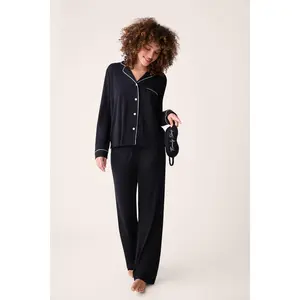 Modal Dreams Black 3-Piece PJ Set