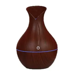 Diffuser Basics Ultrasonic Intelligent Aroma Humidifier Large Dark Wood