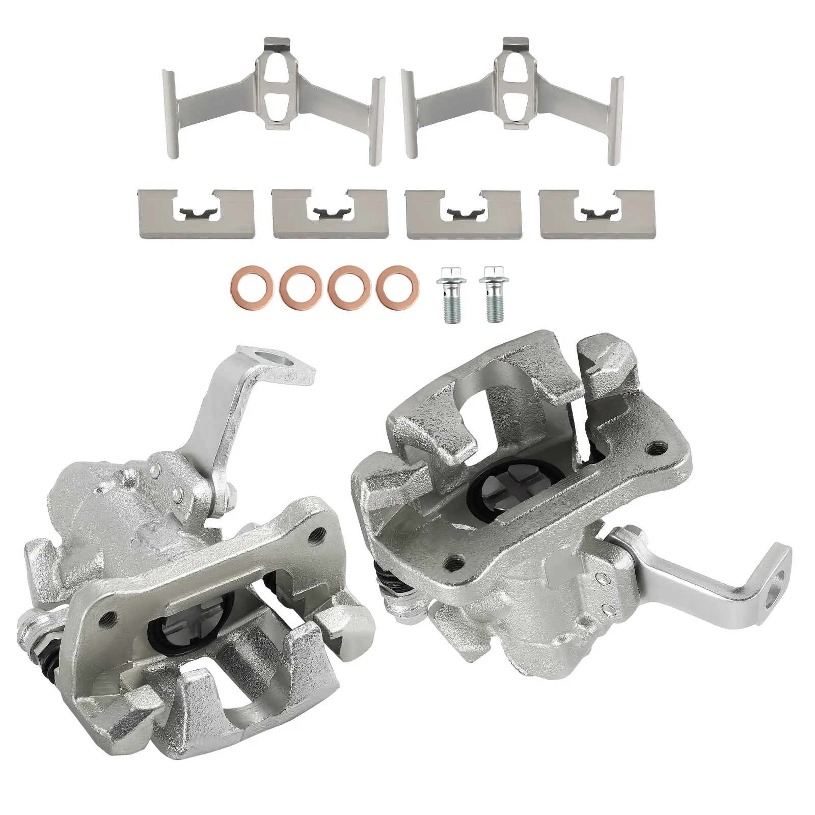 2x Disc Brake Caliper w/ Bracket compatible for Honda Civic compatible for Acura Integra Rear Left Right