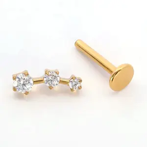 Triple Crawler Flat Back - Gold