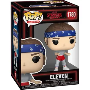 Funko Pop! Television Stranger Things Eleven Vinyl Figure 1780 Collectible Toy with Bandana and Red Shorts