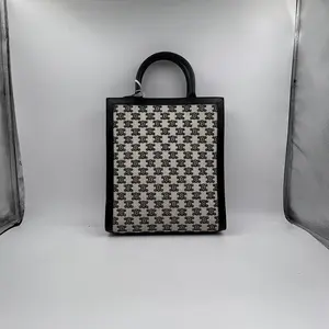 Pre-owned Celine classic casual canvas vertical tote bag hz62746
