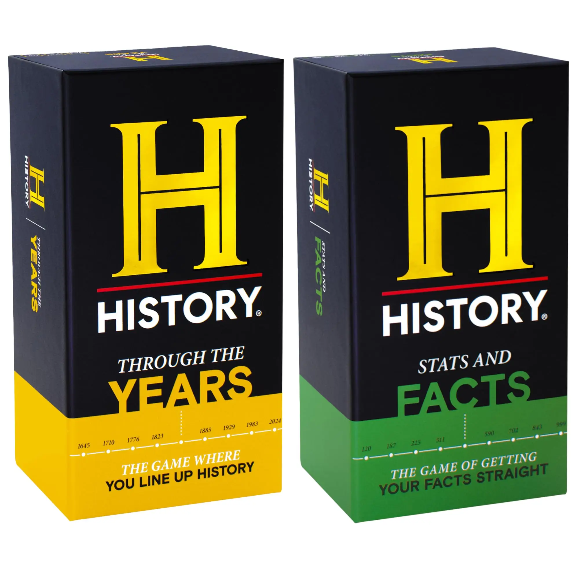 HISTORY Channel NEW Games Bundle - Through The Years and Stats & Facts - General...