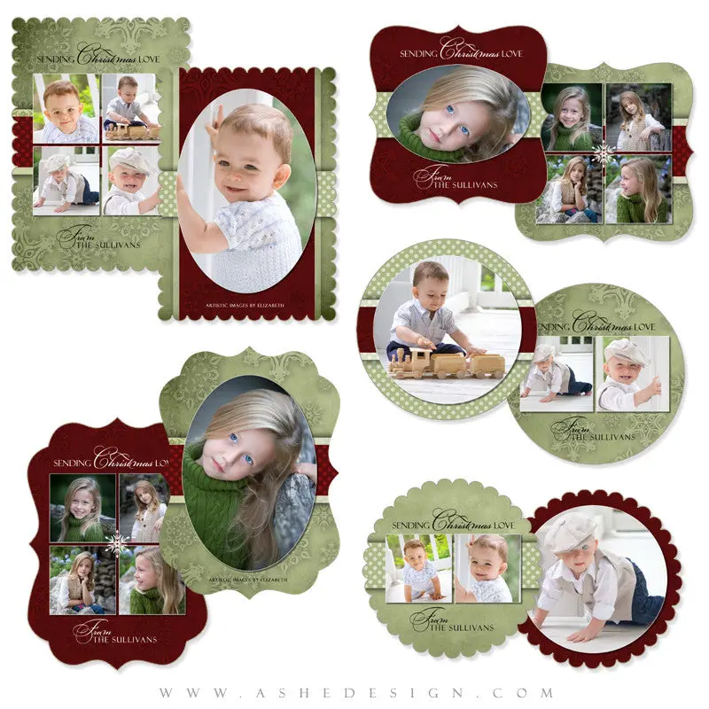 Die Cut Christmas Card Set - Dear Santa