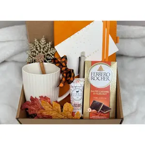 Fall-Themed Thank You Gift Box