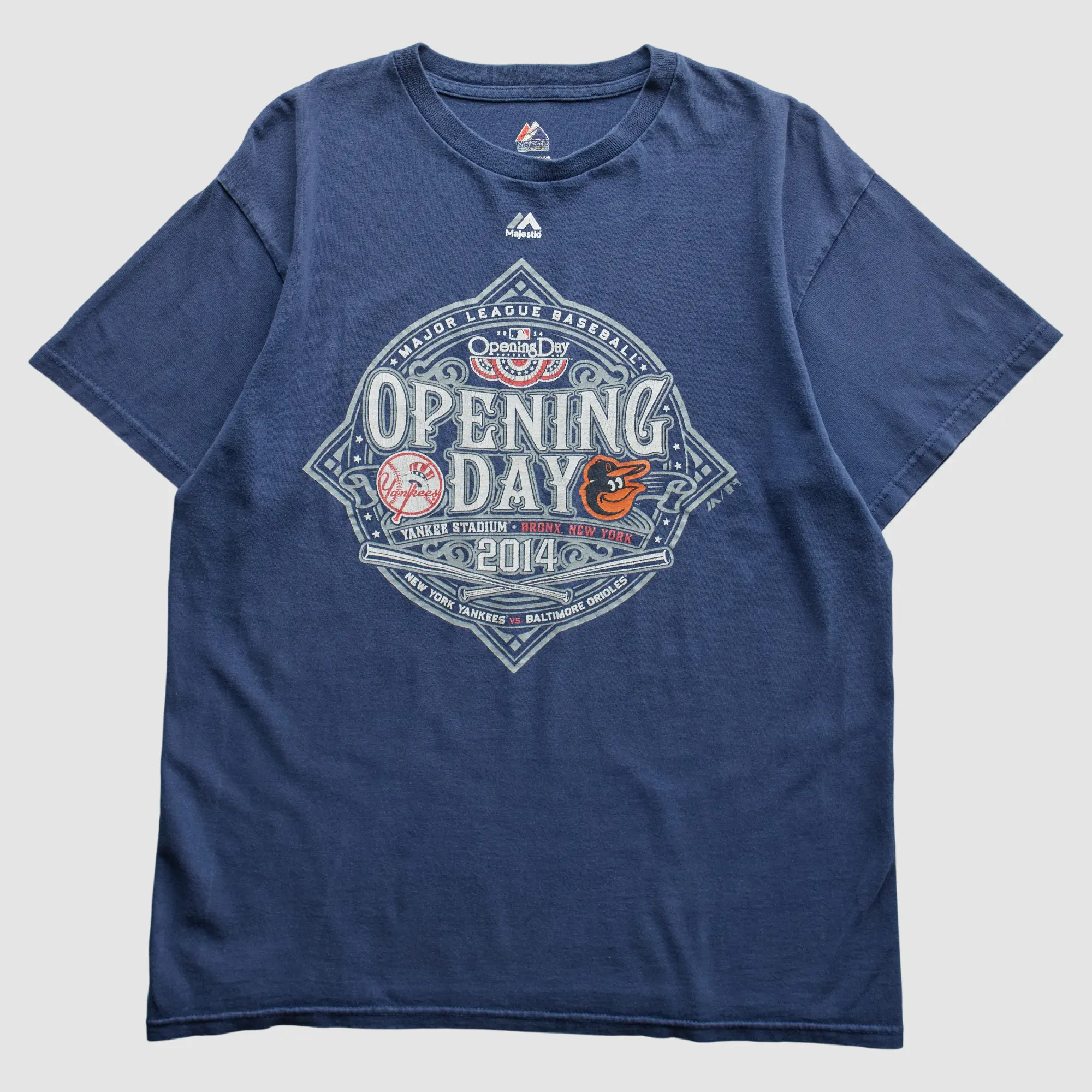 New York Yankees Majestic 2014 T-Shirt - Blue - M