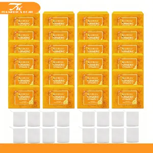 Natural Turmeric Kojic Acid Soap —  — Turmeric Soap, Body Cleanser & Skincare Essential-Turmeric Soap,Body Wash,Turmeric Body Care Producg Body W Cleansing summervibes