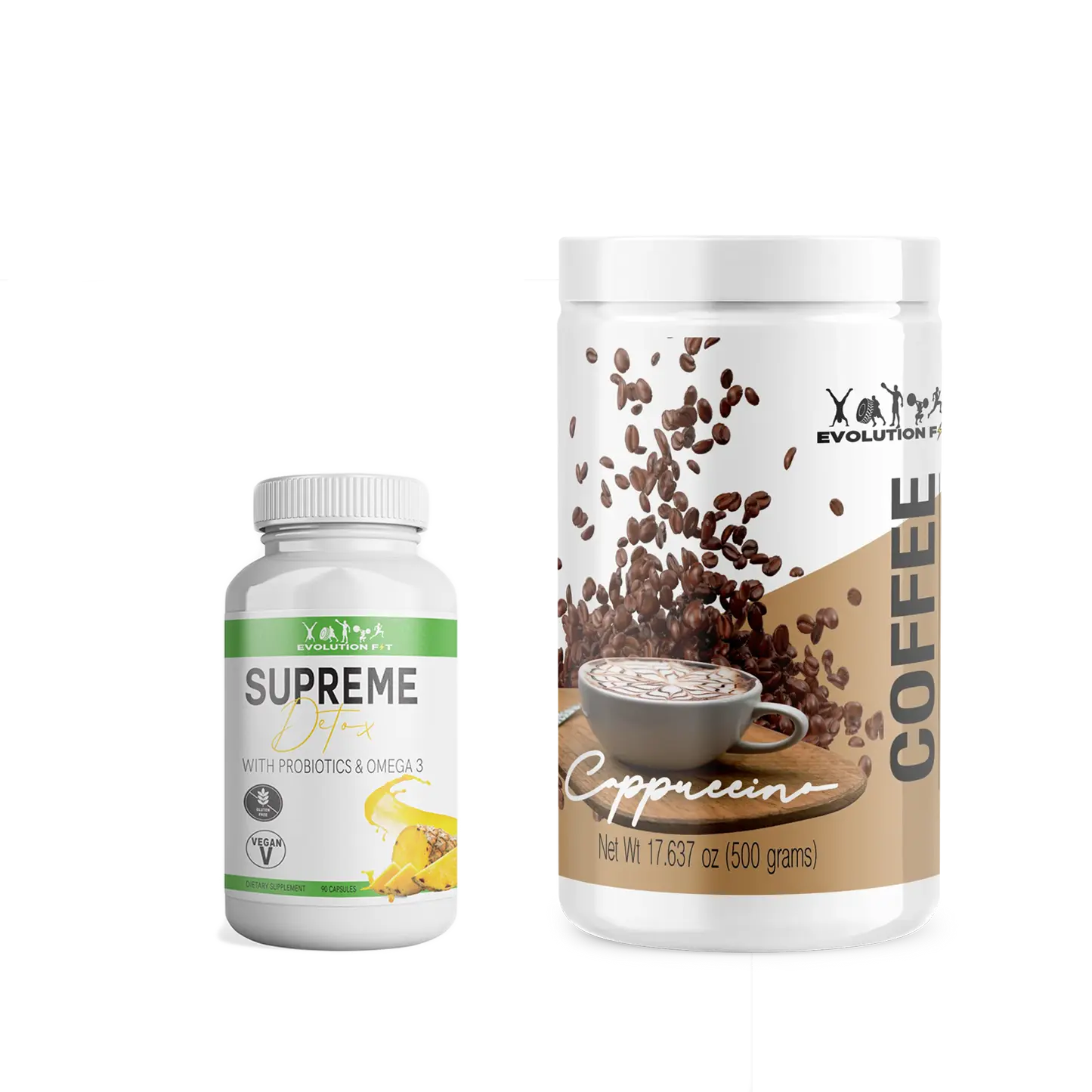 Bundle Detox Pills  and Cappuccino
