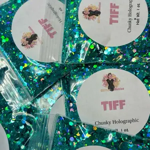 Reseable Bag of Glitter/ 1 Oz and 2 Oz Bags of Glitter