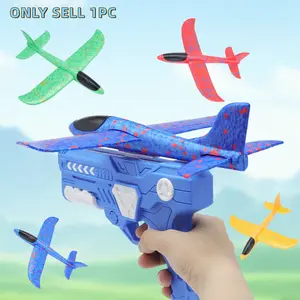 Kids Outdoor Flying Toy, Glider Airplane Launching Toy, Model Aircraft, Birthday Gift for Boys & Girls, Model Xinghao, No Battery Needed