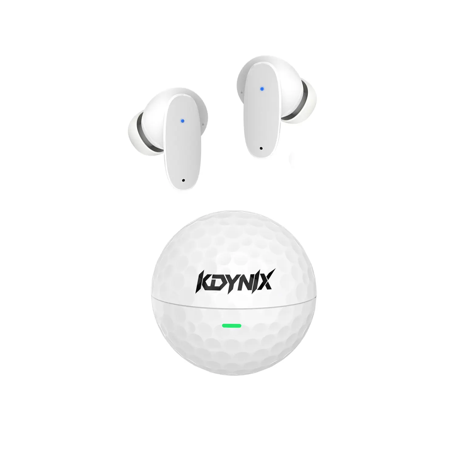 Creative Golf Ball Earbuds,True Wireless Bluetooth 5.4 headphones, with Dual ENC ANC Noise Canceling,13mm Drivers with Deep Bass Stereo,18H Long Playtime, Water-Resistant Earphones, Suitable for event souvenirs and various holiday gifts tiktokshopbacktosc