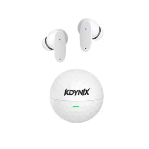 Creative Golf Ball Earbuds,True Wireless Bluetooth 5.4 headphones, with Dual ENC ANC Noise Canceling,13mm Drivers with Deep Bass Stereo,18H Long Playtime, Water-Resistant Earphones, Suitable for event souvenirs and various holiday gifts