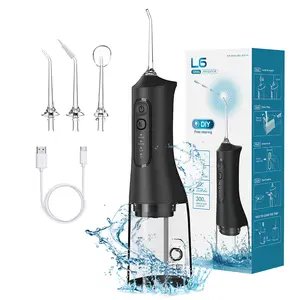 L6/C5/A10/A16 Water Flosser for Teeth - Cordless Portable Oral Irrigator  Powerful and Rechargeable  Flosser and Oral Irrigator Water Flosser  Electric Toothbrush Suitable for Orthodontic Treatment with Braces and Daily Oral Care replaceable nozzle