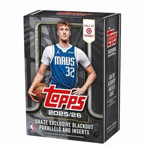 Topps NBA 2025/26 Flagship Chase Exclusive Blackout Parallels and Inserts Target Exclusive Basketball Trading Cards Box Set for Ages 6 and Up