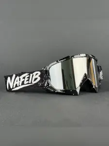 Motorcycle Windshield Visor Harley Protective Goggles Skiing Snowboarding Anti-Wind Dust Cycling Eyewear, Durable Safety Gear for Outdoor Sports