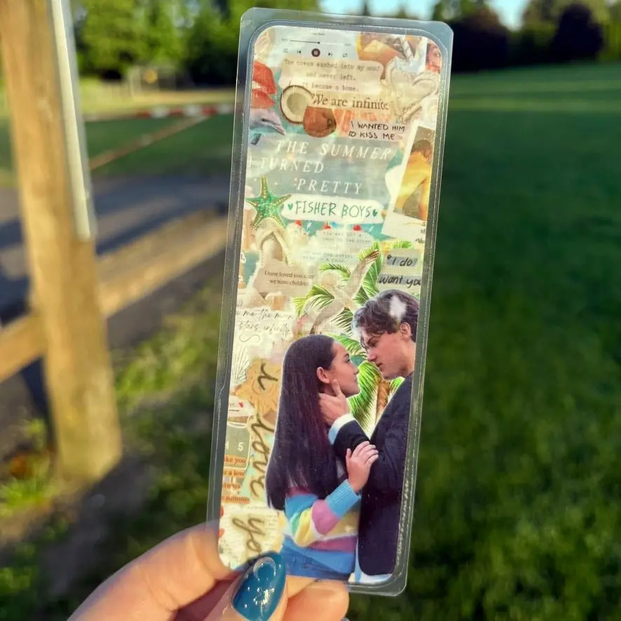 The Summer I Turned Pretty Inspired Collage Dual-Sided Cardstock Bookmark