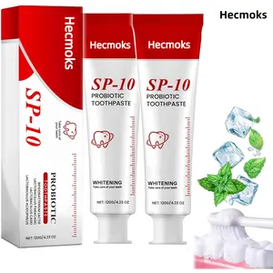 【Ship for Free】SP-10 Probiotic Whitening Toothpaste - Jasmine Scent, Natural Fragrance, Breath Freshener - Oral Brightening, Daily Mint Gentle Springtok Scented fathersdaygifts