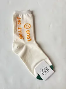 smile out loud socks