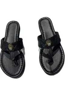 Seven Color Fish Mouth Outdoor Thick Sole Strap Flat Sandals, Summer New Roman Style Fashion Trendy Open Toe Beach Shoes, Lightweight Women's Flat Slippers