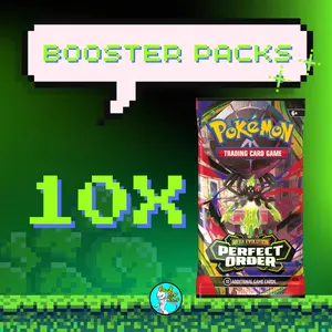 10x Mega Evolutions Perfect Order Booster Packs