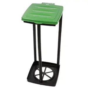 NEW Collapsible Portable Trash Bag Holder Indoor Outdoor Use for Camping Recycling