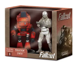 Fallout Collectible Figures Set Nukatron & Synth