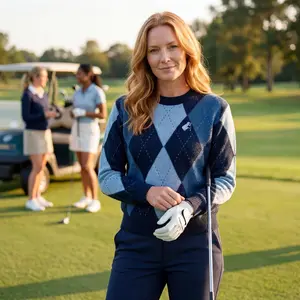 Diamond Plaid Sweater