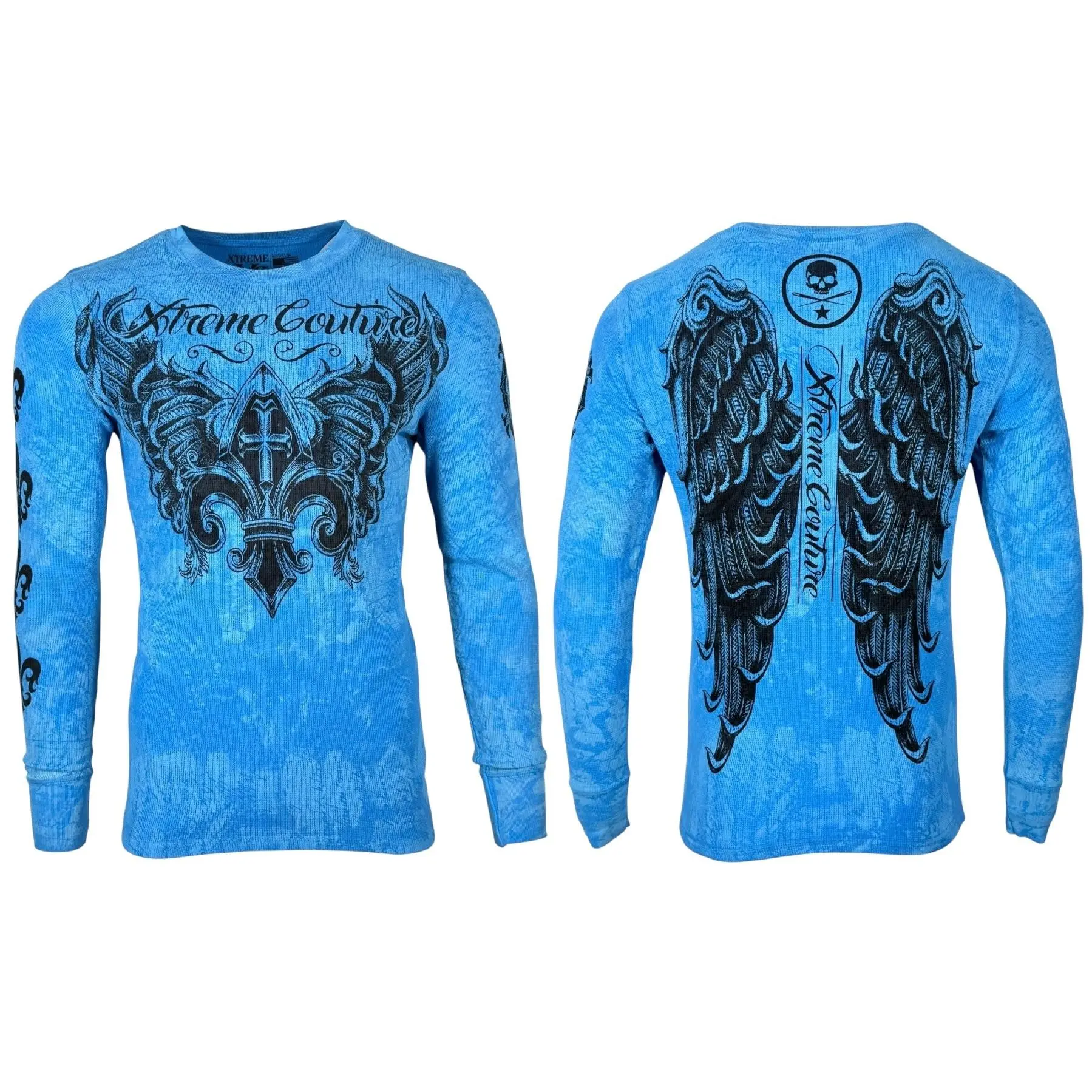 Xtreme Couture by Affliction Men's Thermal Shirt Faith to Rise