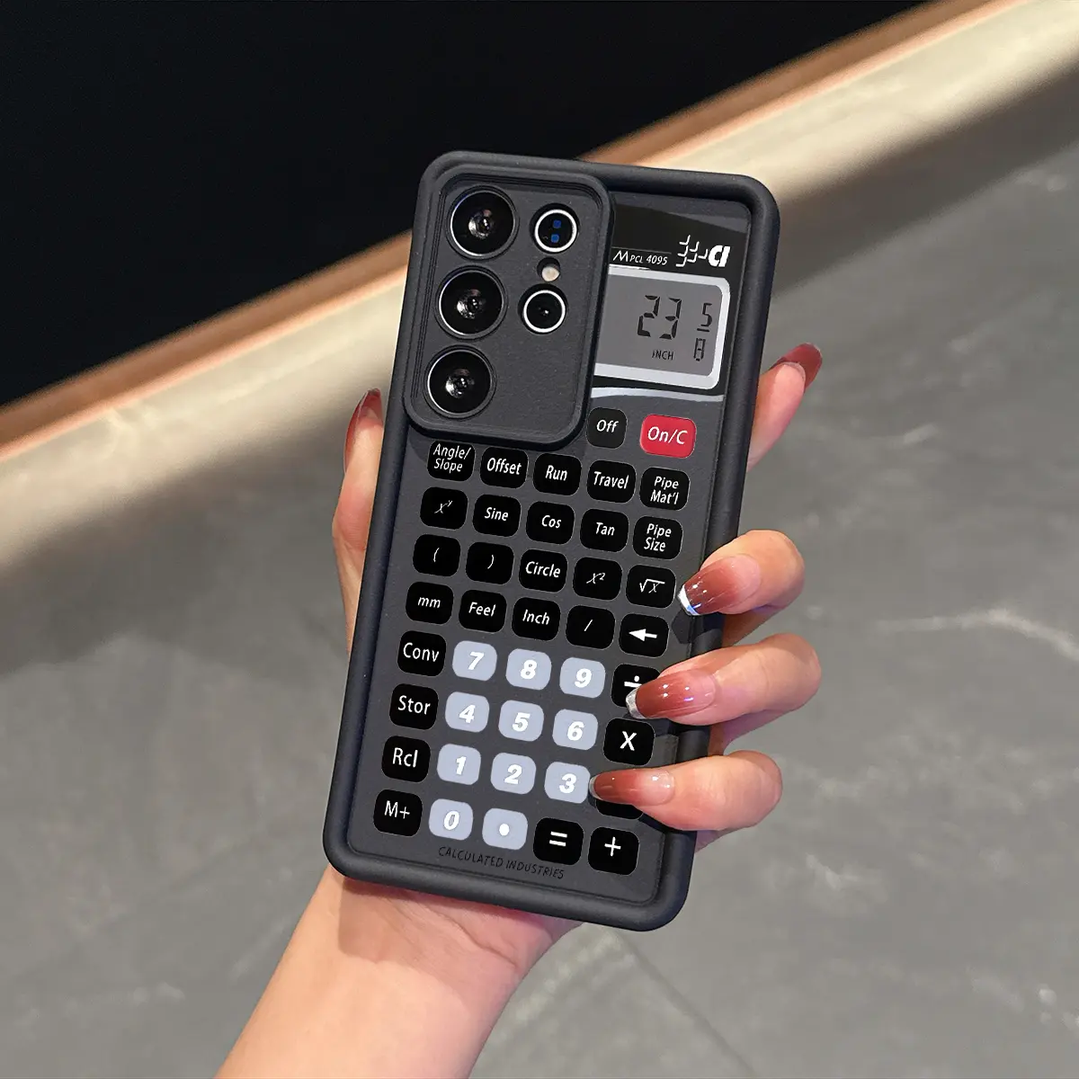 1 piece of calculator pattern phone case, Samsung phone case, fashionable and creative trendy Samsung Galaxy S/A series phone case, suitable for Galaxy S25/S26 phone case, compatible with Galaxy S20-S26, Galaxy A12-A55 phone case