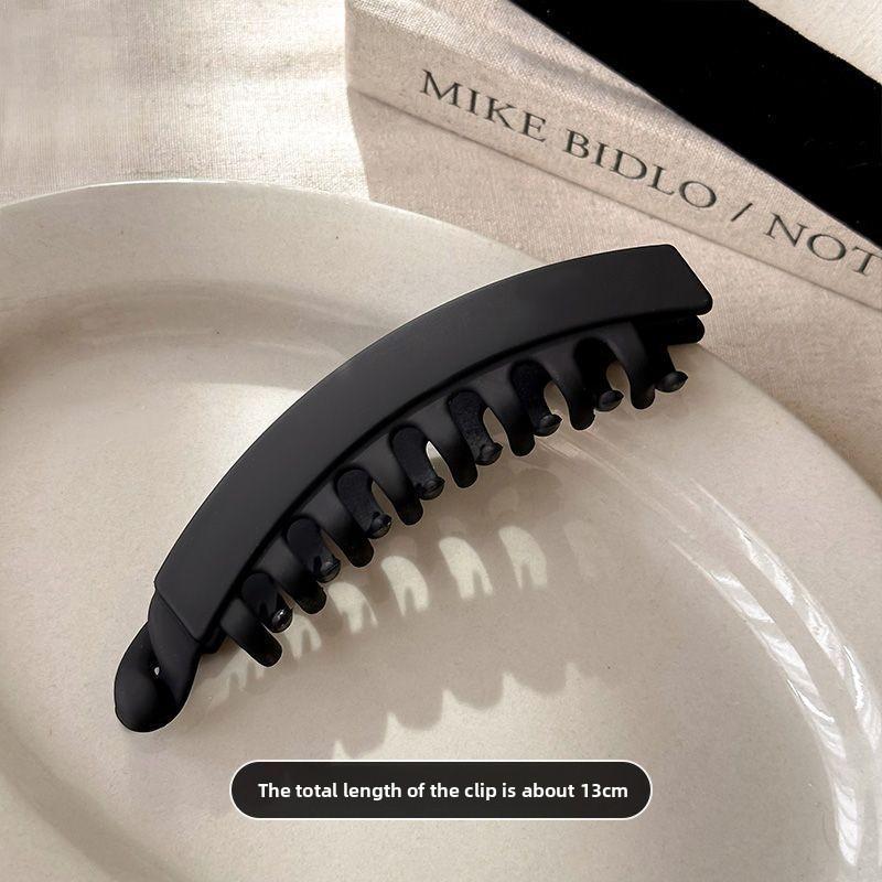 Popular banana hair clip, large size for thick hair, back-of-the-head clip, high ponytail claw clip, vertical clip that doesn't damage hair, twist clip