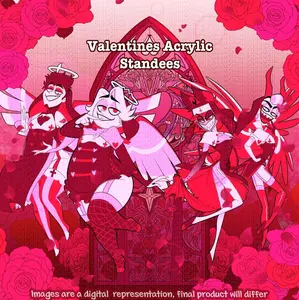 Hazbin Hotel Hell Valentine's 2026 Standees