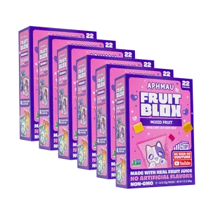 FruitBlox Aphmau Mixed Fruit Snacks, 132 Count